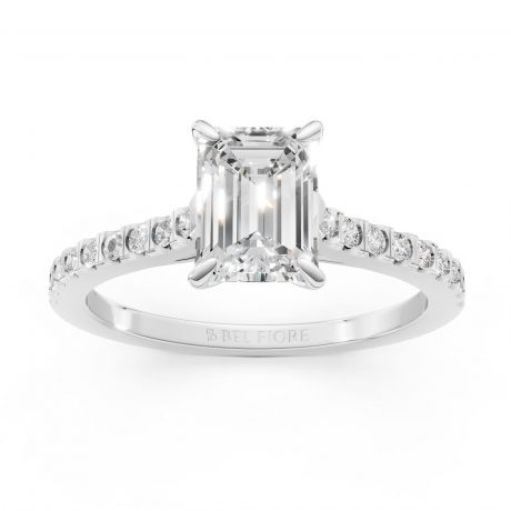 Elegant Shoulder Set Solitaire Ring